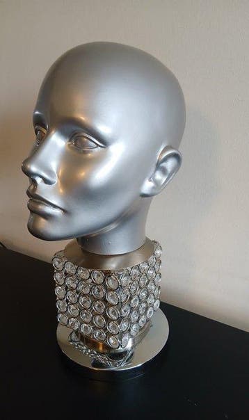 Mannequin - Kristal Lady - Résine, Cristal, Métal