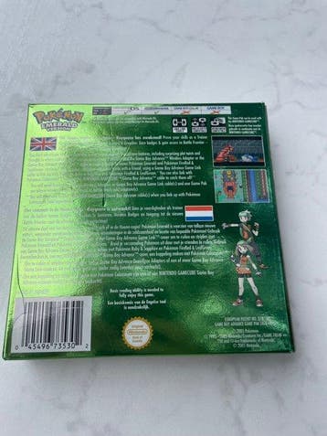 Nintendo - Gameboy Advance - Pokemon Emerald Gameboy Advance