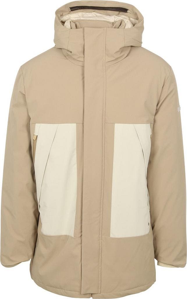 Scotch & Soda Parka Jas Ecru maat Maat 42/44 (L) Heren, Kinderen en Baby's, Kinderkleding | Maat 104, Nieuw, Verzenden