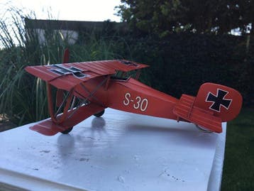 UG - Model militair voertuig - Biplano barone rosso, Nieuw