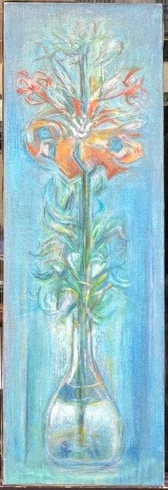 Suzanne Tourte (1904–1979) - Bouquet dans un vase Cubisant