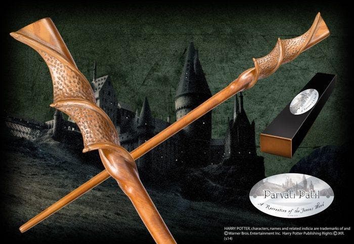 Harry Potter Toverstaf Parvati Patil, Verzamelen, Harry Potter, Nieuw, Ophalen of Verzenden