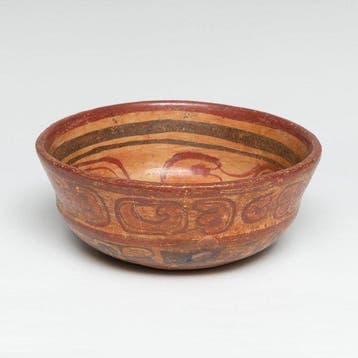 Precolumbiaans. Maya Prachtige keramische Maya