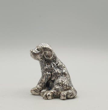 Fratelli Magrino - Cagnolino rivestito in Argento 925
