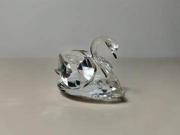 Swarovski - Beeldje - Cygne - Kristal, Antiek en Kunst