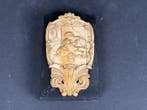 sculptuur, Zeldzame ivoren reliëf plaquette, 18e eeuw - 13.5