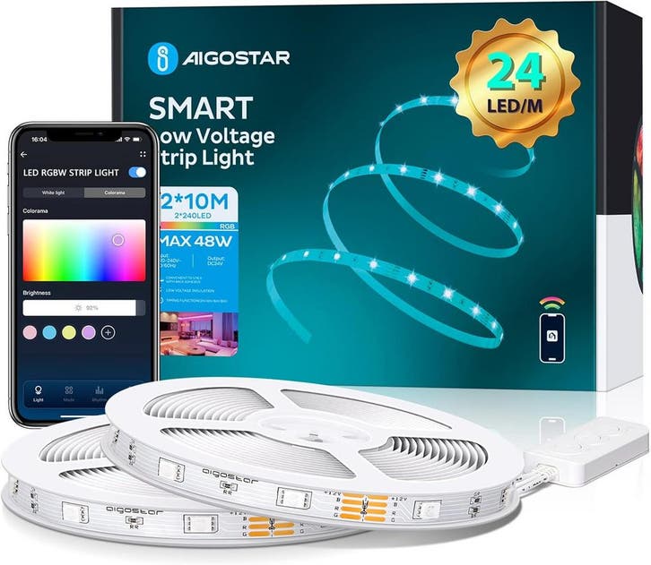 Led strip - Ledstrip - 20 meter - RGB - Aigostar, Maison & Meubles, Lampes | Autre, Envoi