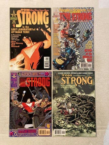 Alan Moores Tom Strong (1999) 16 comics in range # 1 to 16, Boeken, Nieuw