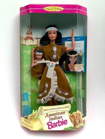 Mattel - Poupée Barbie American Indian Native American