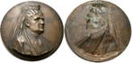 Grosse, einseitige Brozeguss-medaille 1918 Solms-hohensol..., Verzenden