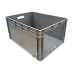 Magazijnbak 800x600x420 mm grijs pp gebruikt, Ophalen of Verzenden, Nieuw