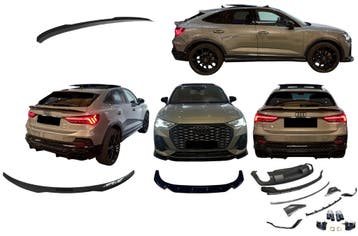 Bodykit | geschikt voor Audi | Q3 Sportback 2019+ 35 TFSI &, Verzenden