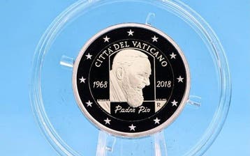 Vatican. 2 Euro 2018 Padre Pio Proof (Sans prix de