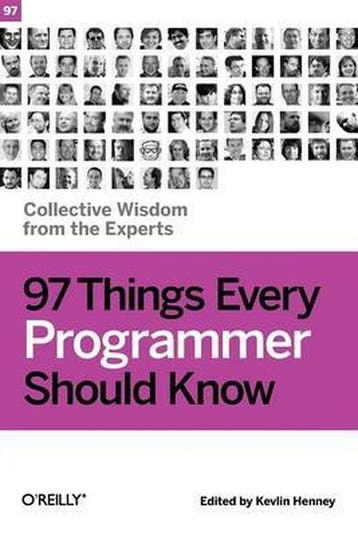 97 Things Every Programmer Should Know 9780596809485, Verzenden, Kevlin Henney