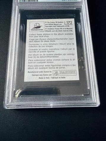 Panini World Cup France 98 Thierry Henry - PSA 7 Graded, Verzamelen, Nieuw