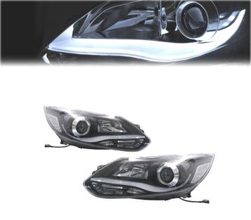 PHARES FORD FOCUS 11-14 TFL FOND NOIR, Verzenden, Nieuw