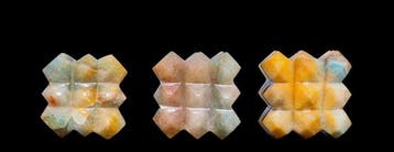 Zeldzame 1335 g Aqua Amazoniet & Gouden Kwarts, Verzamelen