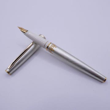 Pilot - Pilot Fountain Pen Silver white 18K-750 Gold Nib -, Collections