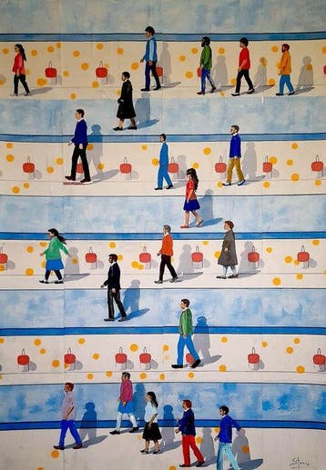 Giorgio Stocco - Strange people 82-opera unica