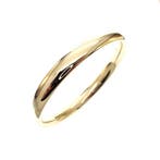 Gouden gladde slavenarmband; Maat M, Ophalen of Verzenden, Gebruikt, Overige kleuren, Goud