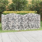 vidaXL Schanskorf gewelfd verhoogd 200x100x100 cm, Tuin en Terras, Verzenden, Nieuw