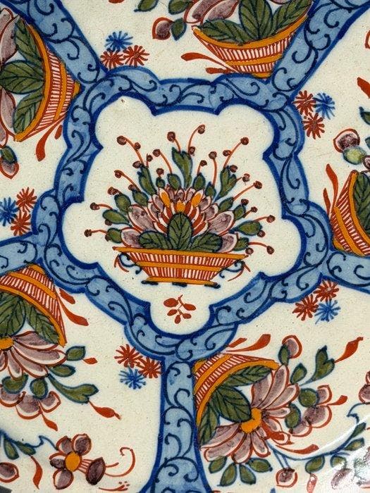 De Drie Posteleyne Astonne - Zacharias Dextra - Assiette -, Antiek en Kunst, Antiek | Glaswerk en Kristal