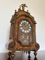 Tafelklok - Hout, Brons - 1960-1970 - Stile A.Boulle