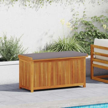 vidaXL Opbergbox voor buiten 113x50x60,5 cm massief, Tuin en Terras, Verzenden, Nieuw