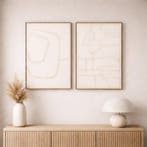 Wanddecoratie teddy 2-luik - 2 stuks | 62,5 x 3,5 x 92,5 cm, Huis en Inrichting, Verzenden, Nieuw