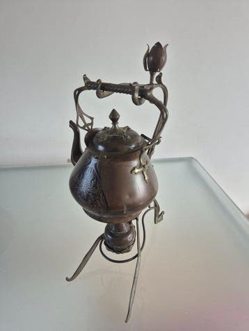 In style of Carl Deffner - Theepot - Koper - Koperen