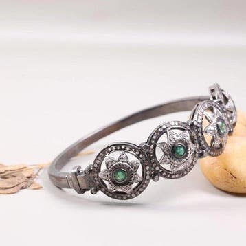 Zonder minimumprijs - Armband Zilver, Antieke Art Deco-stijl, Handtassen en Accessoires, Nieuw