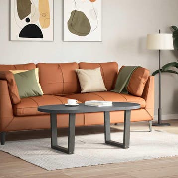 vidaXL Salontafelpoten 2 st V-vormig 60x(42-43,3) cm staal, Verzenden, Nieuw