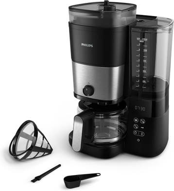 Philips HD7900/50 Filterkoffiezetapparaat met bonenmaler..., Verzenden, 10 kopjes of meer, Koffiemachine, Koffiebonen