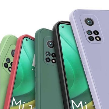 Xiaomi Redmi Note 8 Square Silicone Hoesje - Zachte Matte, Verzenden, Nieuw