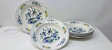 Villeroy & Boch - Assiette à dîner (6) - Phoenix blau -