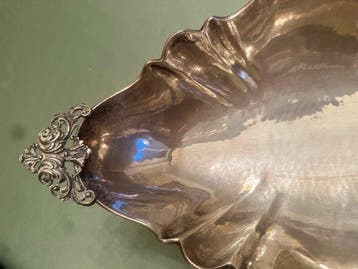 Centre de table - Argent 800, Antiek en Kunst