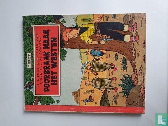 Chick Bill - Doorbraak naar het westen - 1955, Boeken, Stripverhalen, Gelezen, Eén stripboek, Verzenden