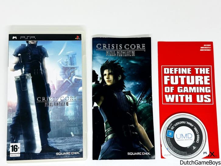 PSP - Crisis Core - Final Fantasy VII - English, Games en Spelcomputers, Spelcomputers | Sony PSP, Gebruikt, Verzenden