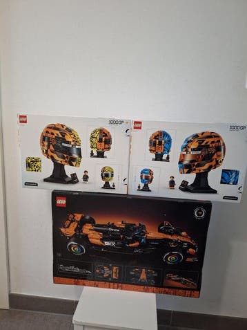 Lego Set - Technic - McLaren helm (Lando Norris) en McLaren, Nieuw