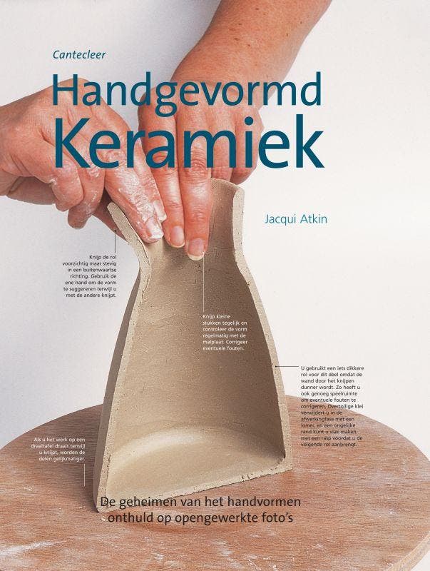 Handgevormd keramiek 9789021334615 J. Atkin, Boeken, Hobby en Vrije tijd, Zo goed als nieuw, Verzenden