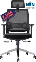 Stane® Ergonomische Bureaustoel met hoofdsteun – Office, Verzenden, Ergonomisch, Zo goed als nieuw, Bureaustoel