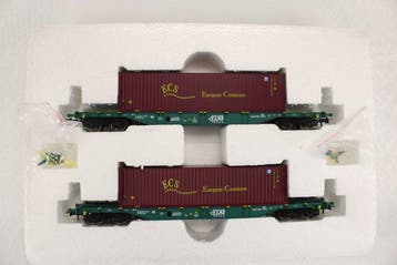 B-Models H0 - 44.100/44.101/45.108 - Wagon de marchandises, Hobby en Vrije tijd, Nieuw