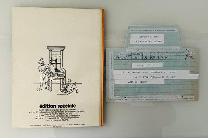 Tintin T21 - les pinderleots de lcastafiore + fac-similé du, Livres, BD