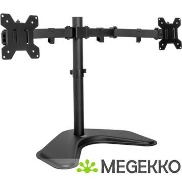 ACT Monitorarm 32 inch . op voet. 2 schermen. ACT Essentials, Computers en Software, Verzenden, Nieuw