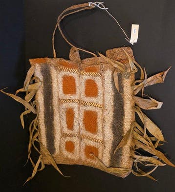 3 magnifiques sacs de transport Asmat - ex. collection Jac