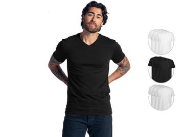 2dekans | LebasQ Bamboo T-Shirt 3-pack - zwart - maat M -, Ophalen of Verzenden, Nieuw