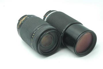Nikon AF NIKKOR 70-300mm 1:4-5.6ED D  Zoom-NIKKOR 80-200mm