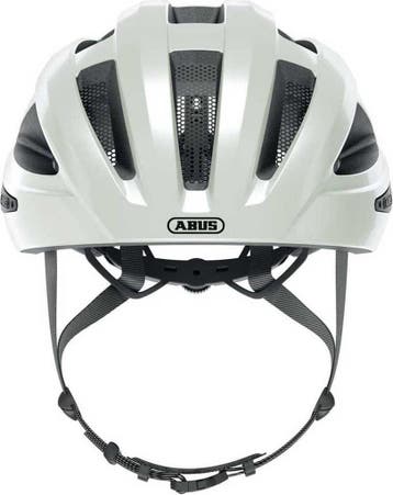 Abus Helm Macator M 52-58 Pearl White, Fietsen en Brommers, Verzenden, Zo goed als nieuw, Abus