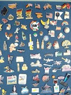 Grote collectie buttons/pins - Jouet - 1990-2000