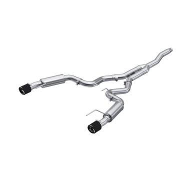 MBRP 19-22 Ford Mustang 2.3 EcoBoost 3in Cat-Back Dual Split, Ophalen of Verzenden